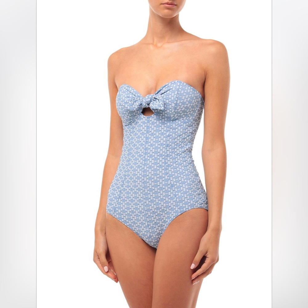 Lisa Marie Fernandez***Blue/White One-Piece Swim**Size 1 $580
